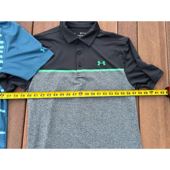 Under Armour Playoff Polo & Loose/Coupe Short Sleeve Men’s LOT - Size SMALL - Picture 4 of 10
